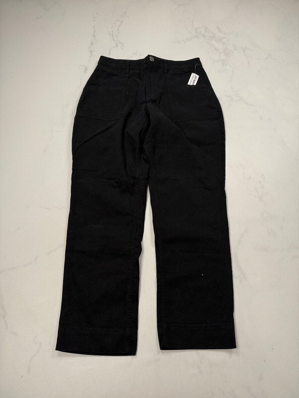 Old Navy Cargo Pants Black Contemporary Adjustable - Womens 6